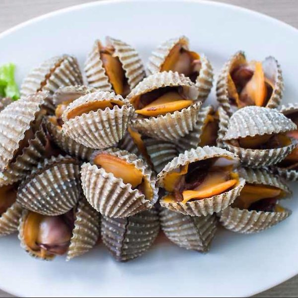 Grilled Cockles
